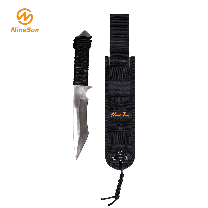 Black Nylon Webbing knife sheath