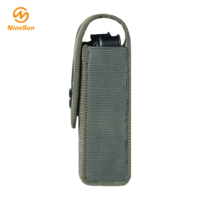 Small Camouflage Color Nylon folding knife sheath-NineSan