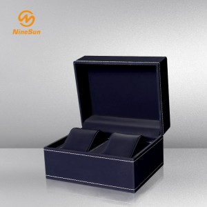 Blue color Classic Watch Packing Boxes   With two Pillow Custom -WT-180004