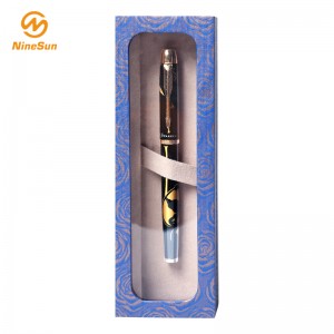 Blue and white color  Pen box for man