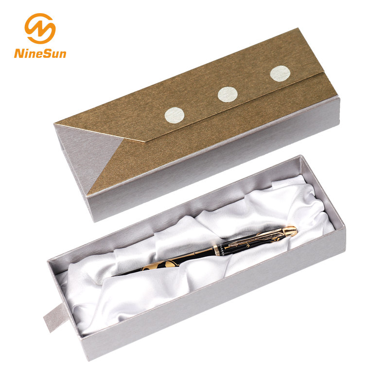 Gold and Silver Pen box