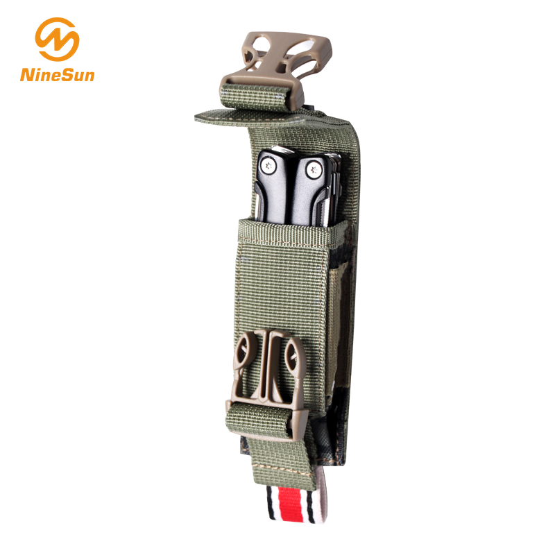 Small Green Nylon folding knife sheath- NS-KF-180012