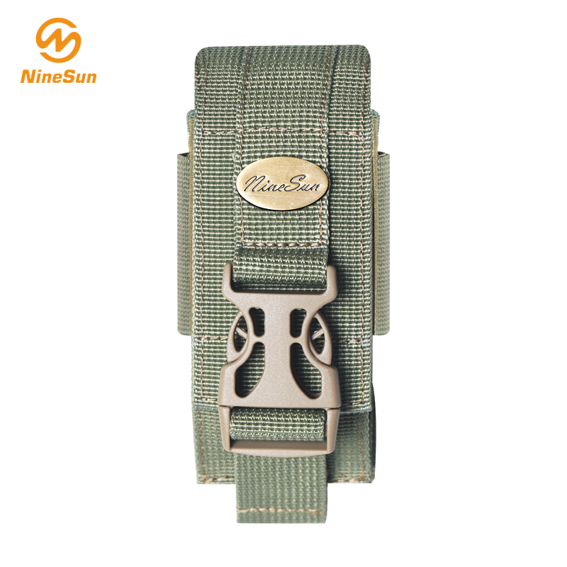 Small Green Nylon folding knife sheath - NF-KF-180013