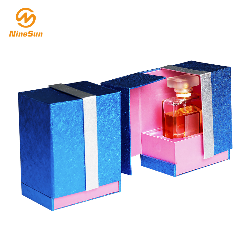 Perfume Storage Gift Package Cardboard Box Packing Collapsilable Cosmetic Gift Storage Case Handmade Oil Storage Box